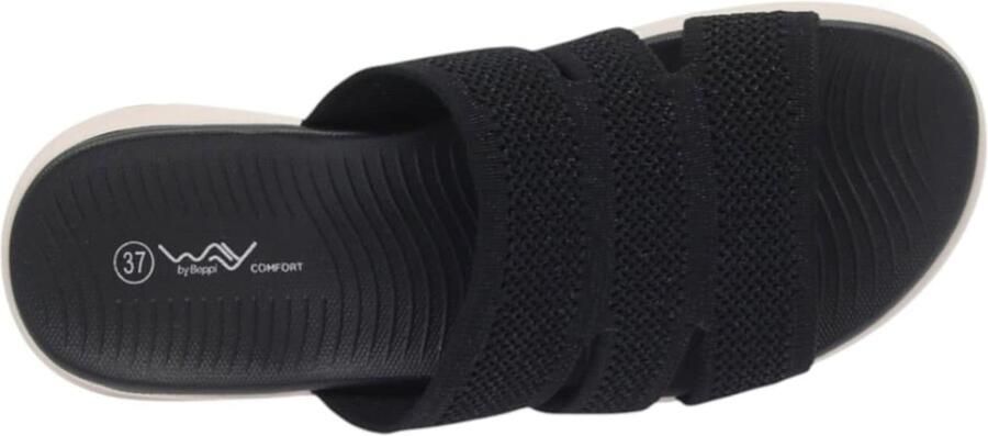 Beppi Huisschoenen 'Casual Slipper' zwart - Foto 3