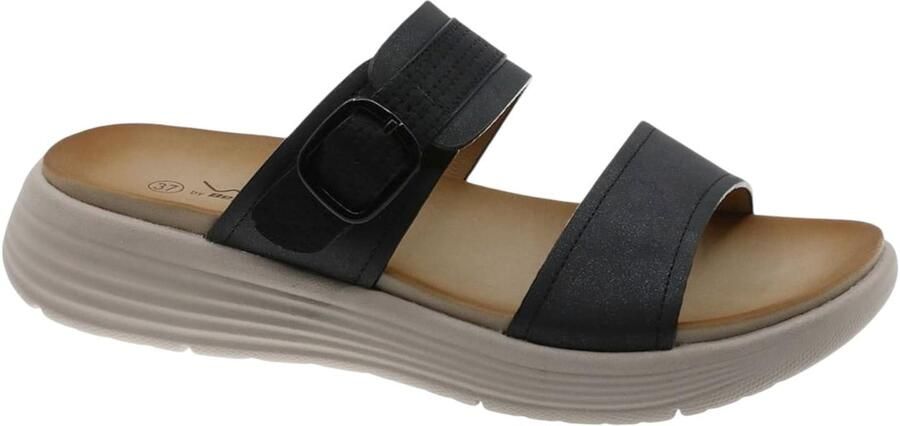 Beppi Huisschoenen 'Casual Slipper' zwart