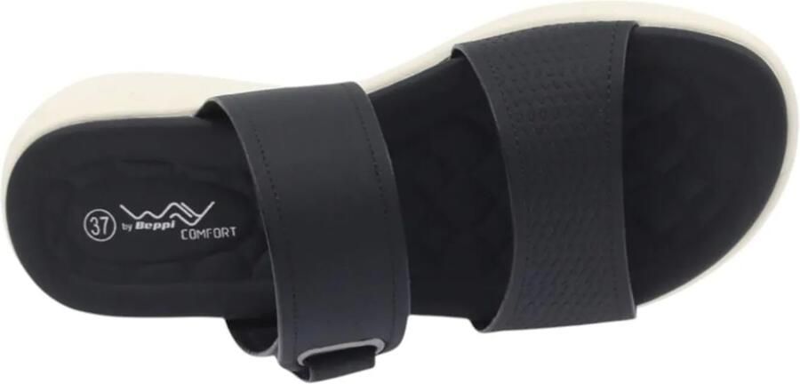 Beppi Huisschoenen 'Casual Slipper' zwart - Foto 3