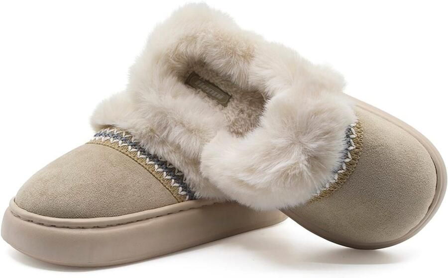 Beppi Huisschoenen 'Indoor Slipper' beige - Foto 2