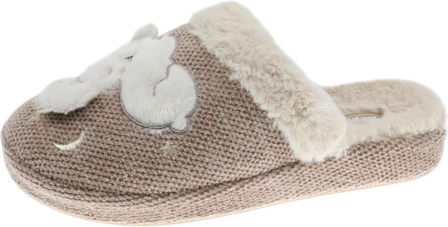 Beppi Huisschoenen 'Indoor Slipper' beige