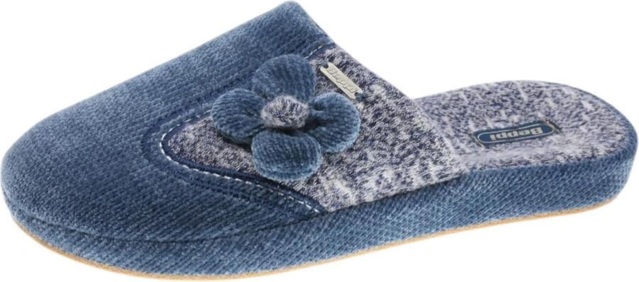 Beppi Huisschoenen 'Indoor Slipper' blauw