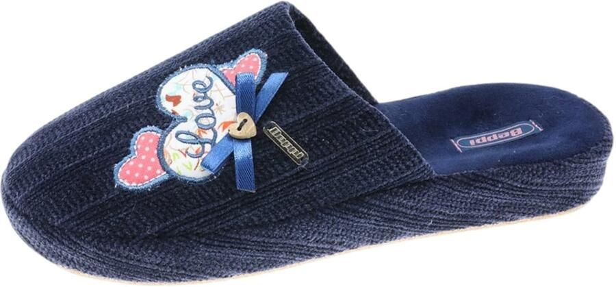 Beppi Huisschoenen 'Indoor Slipper' marine