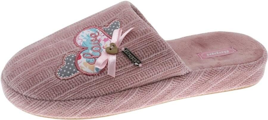 Beppi Huisschoenen 'Indoor Slipper' pink