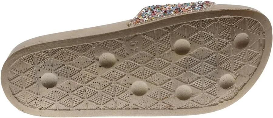 Beppi Huisschoenen 'Slipper' goud - Foto 2
