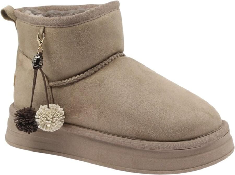 Beppi Snowboots 'Casual boot' taupe