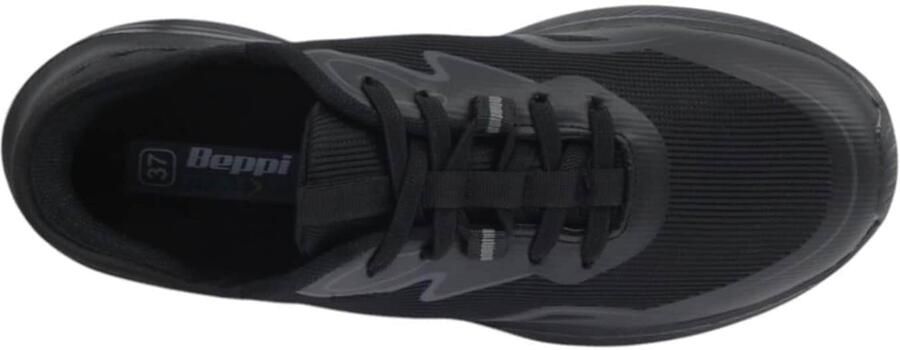 Beppi Sneakers laag 'Casual Sport' zwart - Foto 4