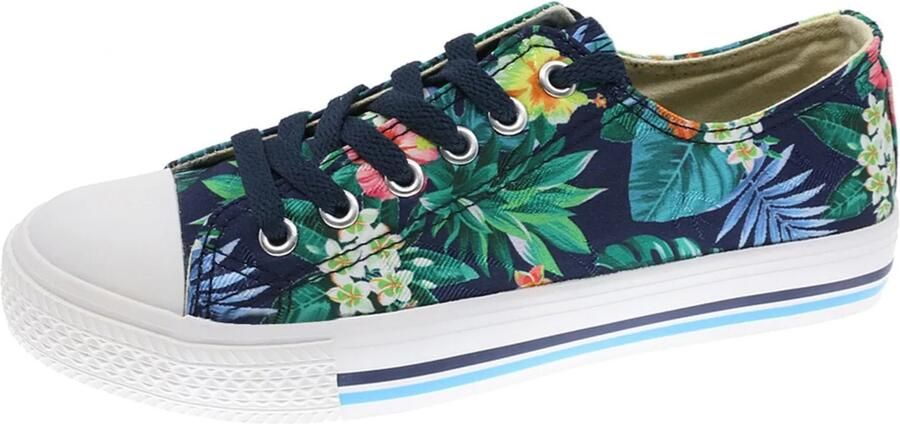 Beppi Sneakers laag marine