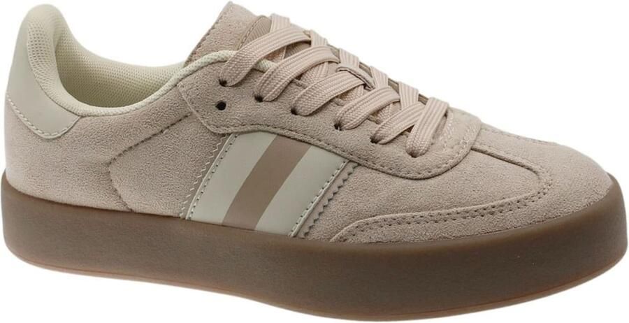 Beppi Sneakers laag nude