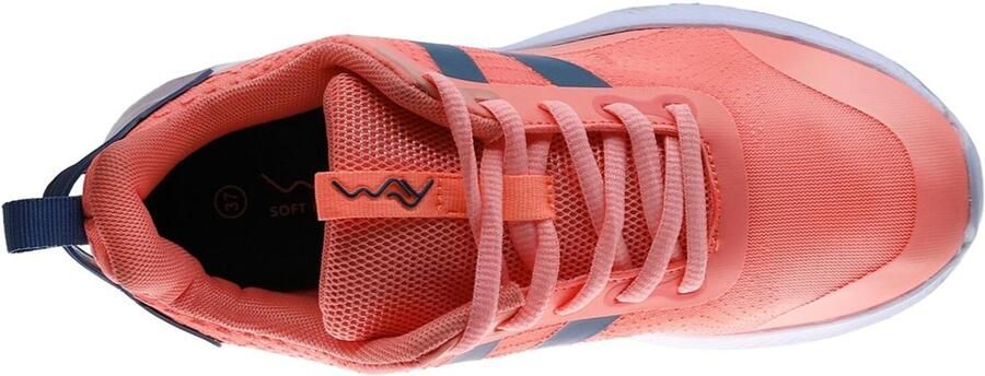 Beppi Sneakers laag zalm roze - Foto 4
