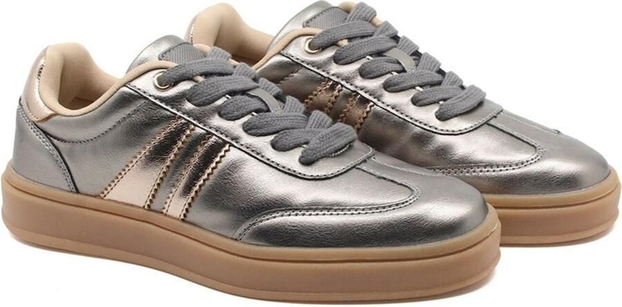 Beppi Sportieve veterschoen 'Casual Shoe' grafiet - Foto 2