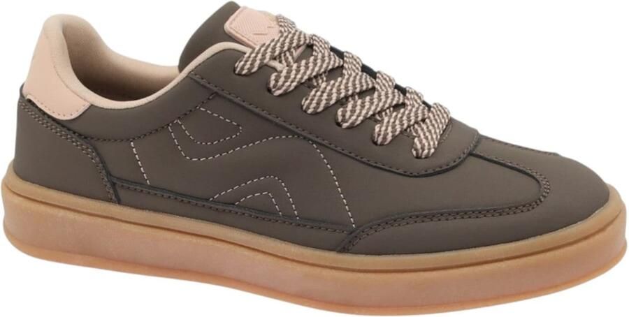 Beppi Sportieve veterschoen 'Casual Shoe' olijfgroen