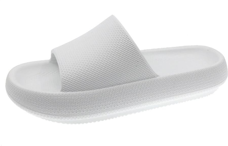 Beppi Strand- badschoen 'Slipper' wit