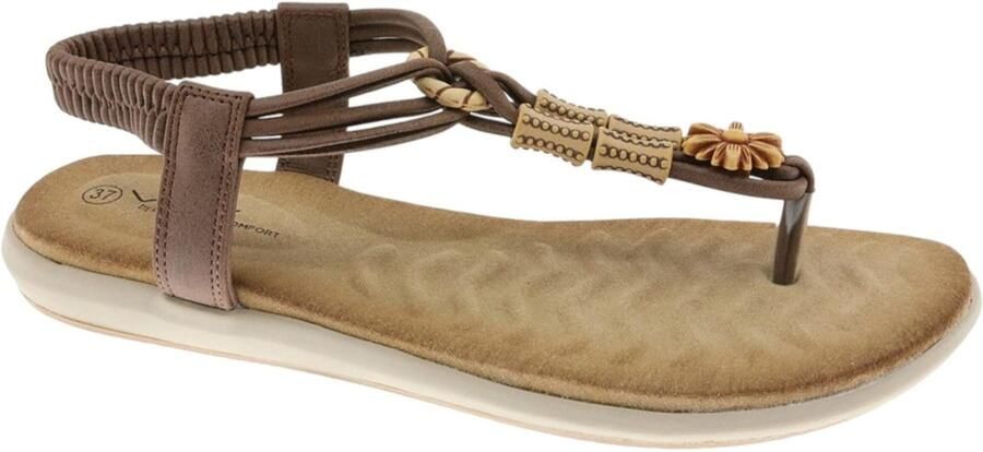 Beppi Teenslipper bruin