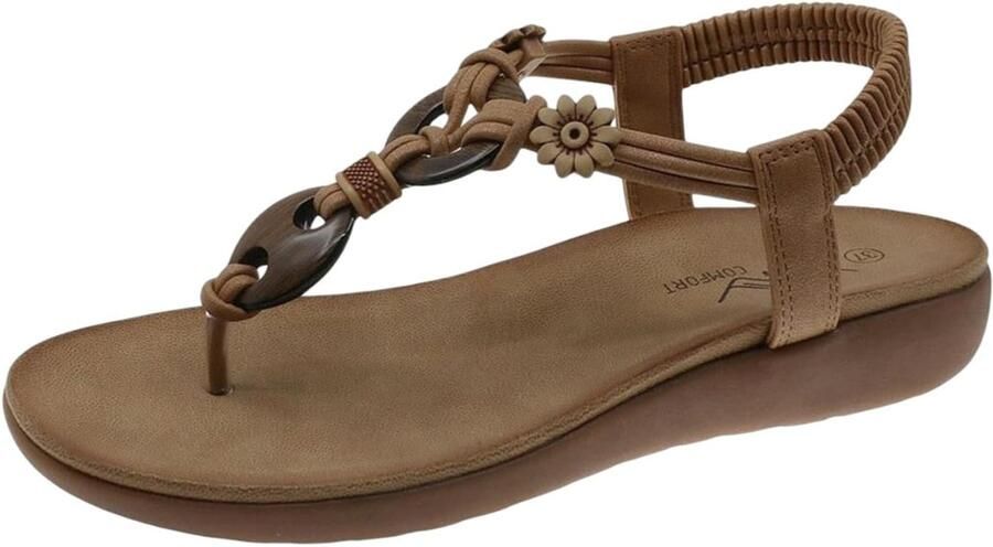 Beppi Teenslipper bruin