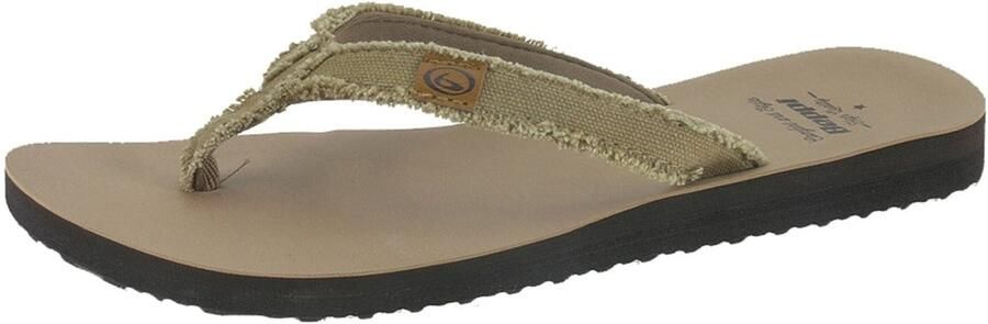 Beppi Teenslipper 'Thong Slipper' beige