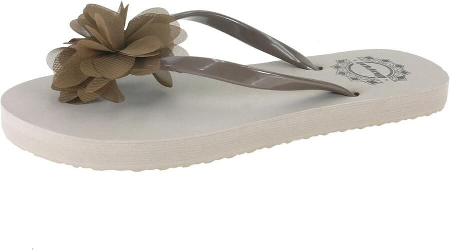 Beppi Teenslipper 'Thong Slipper' bruin
