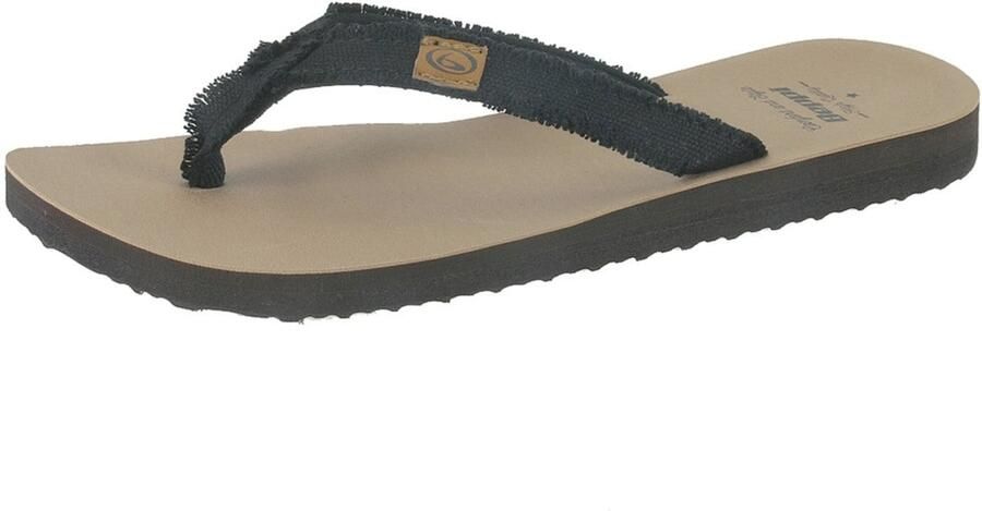 Beppi Teenslipper 'Thong Slipper' zwart