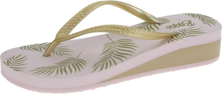 Beppi Teenslipper 'Wedge Slipper' goud