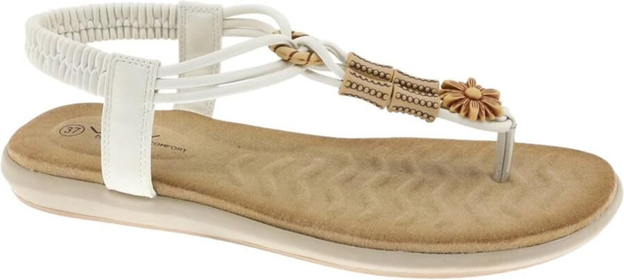 Beppi Teenslipper wit