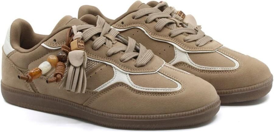 Beppi Veterschoen 'Casual Shoe' taupe - Foto 2