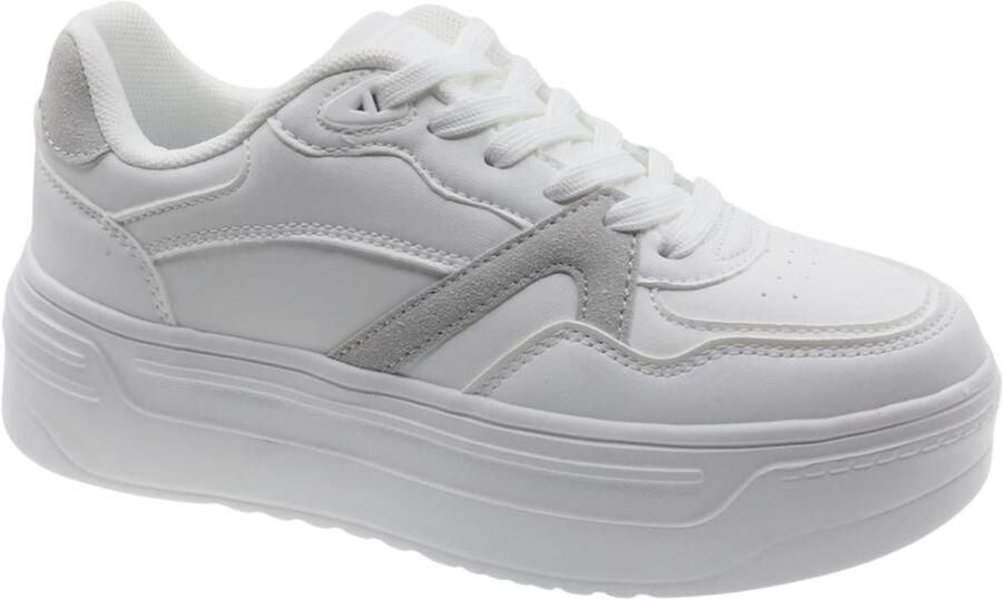 Beppi Veterschoen 'Casual Shoe' wit