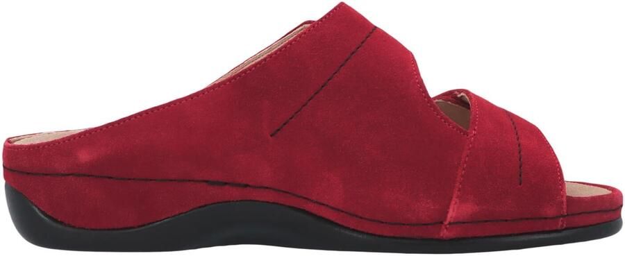 Berkemann Damesmodel Fedora 01080-250 slipper muiltje rood en