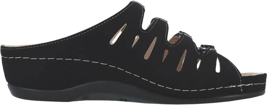 Berkemann 00737 Hassel Dames sandalen 015-Schwarz