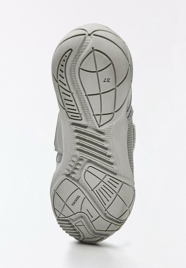 Bershka Ballerina lichtgrijs - Foto 3