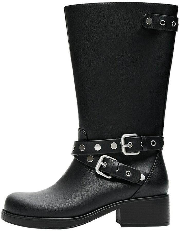 Bershka Boots zwart