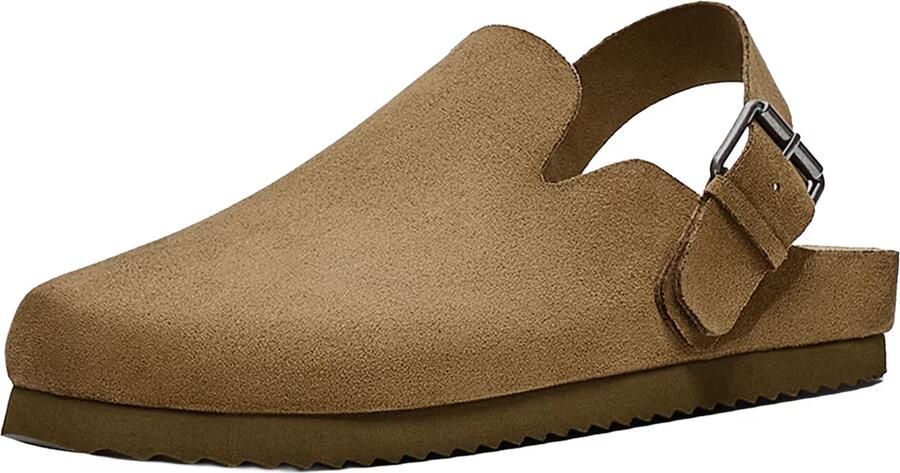 Bershka Clogs lichtbruin
