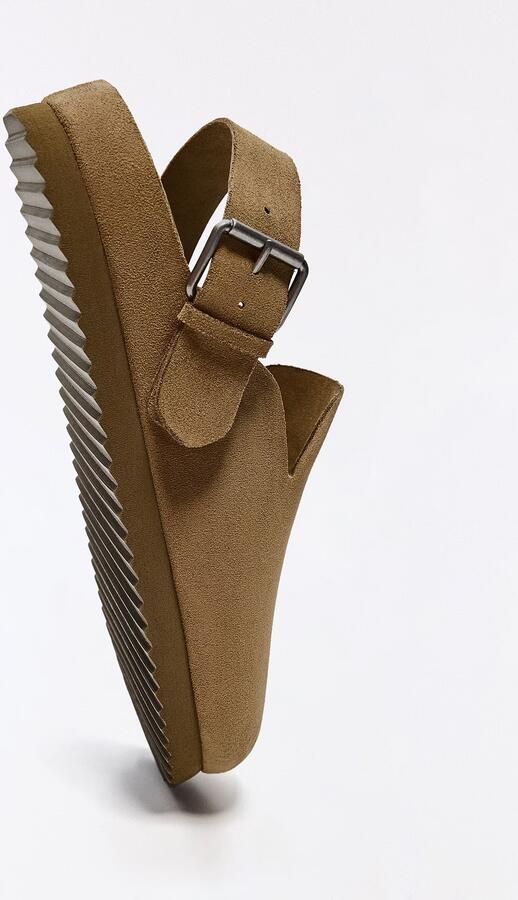 Bershka Clogs lichtbruin - Foto 4