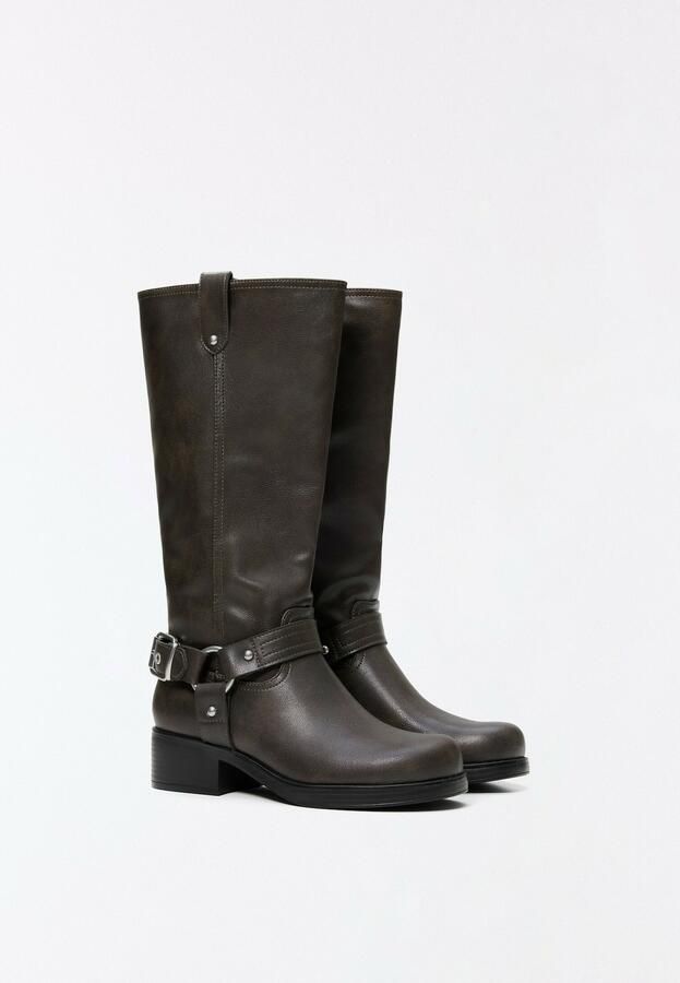Bershka Cowboylaarzen bruin - Foto 5