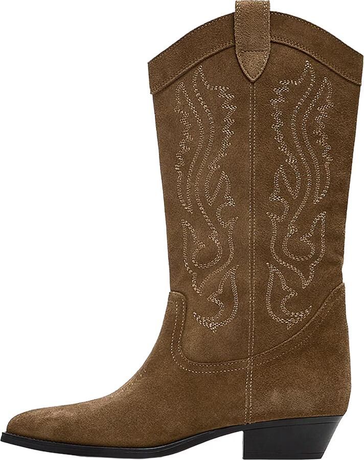 Bershka Cowboylaarzen cognac - Foto 2