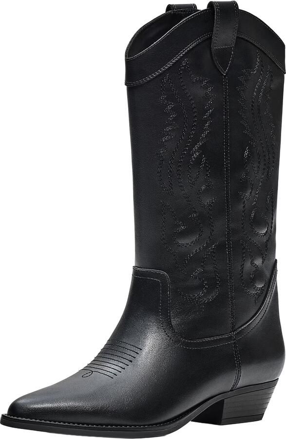 Bershka Cowboylaarzen zwart