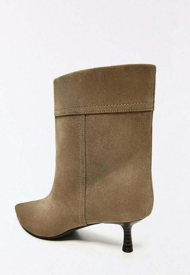 Bershka Enkellaarsjes mokka - Foto 3
