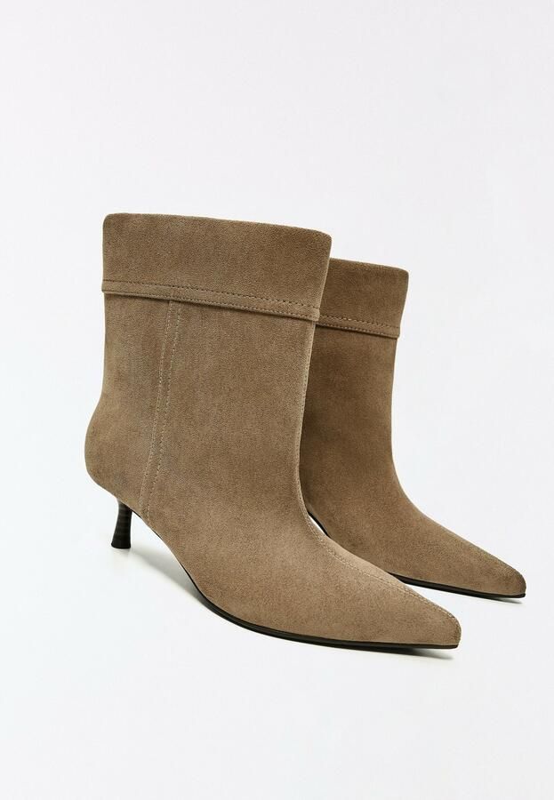 Bershka Enkellaarsjes mokka - Foto 4