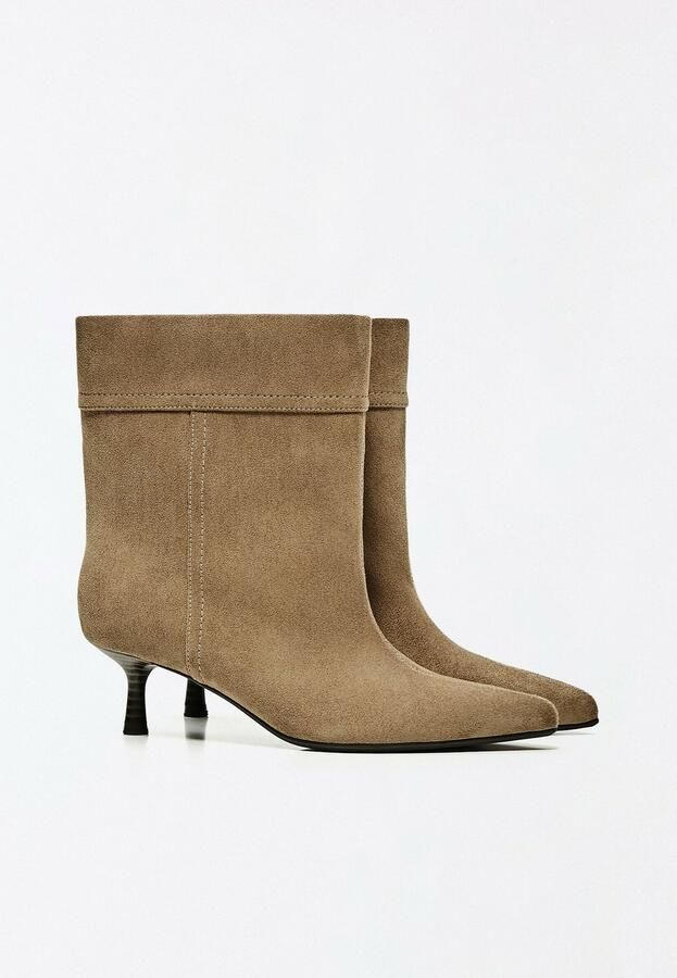 Bershka Enkellaarsjes mokka - Foto 5