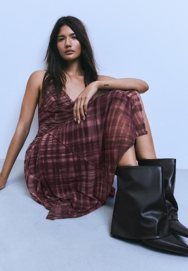 Bershka Enkellaarsjes zwart - Foto 5