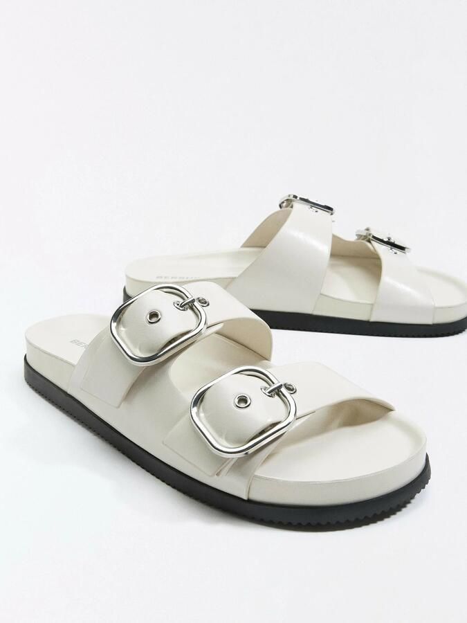 Bershka Muiltjes wit - Foto 5
