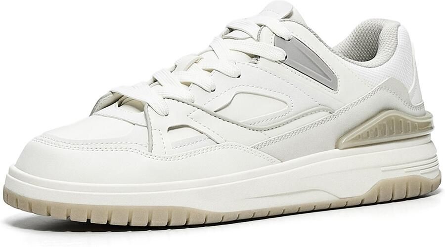 Bershka Sneakers laag 'BAMBA STREET' grijs wit