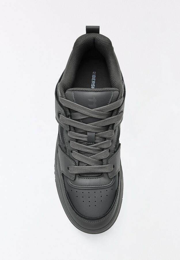 Bershka Sneakers laag 'BAMBA STREET II' grafiet - Foto 2