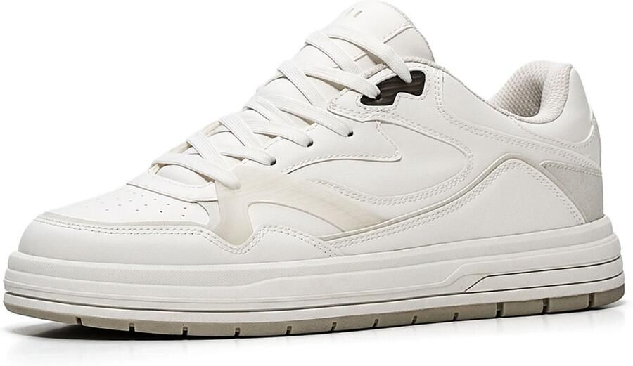 Bershka Sneakers laag 'BAMBA STREET' offwhite