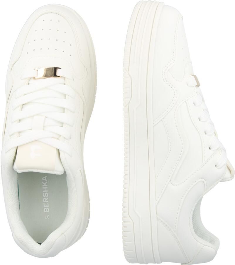 Bershka Sneakers laag 'Bamba' wit - Foto 2
