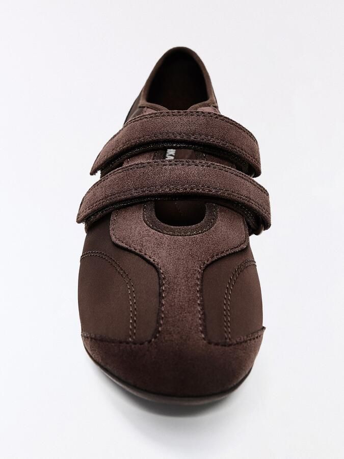 Bershka Sneakers laag bruin - Foto 5