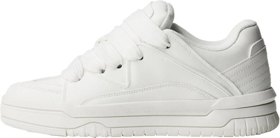 Bershka Sneakers laag 'CLASSIC' wit - Foto 6