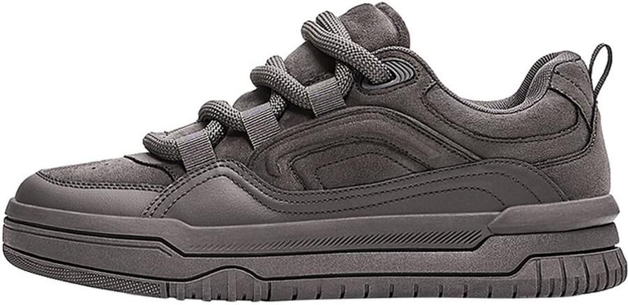 Bershka Sneakers laag donkergrijs - Foto 6