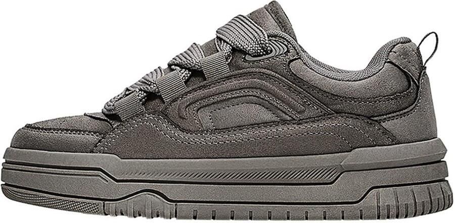 Bershka Sneakers laag taupe - Foto 5