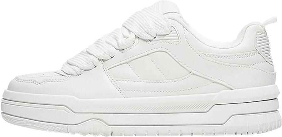 Bershka Sneakers laag wit - Foto 6