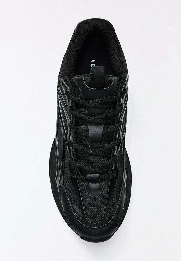 Bershka Sneakers laag zwart - Foto 2